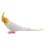 Artificial Cockatiel Ornament White Decorative Figurine 5