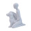 Man and Dog Resin Figurine Heartwarming Keepsake 5
