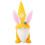 Easter gnome plush elf decoration handmade yellow 1