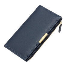 Wallet Women Multi Card Slim RFID Blocking Credit Card Holder Wallet Purse with Zipper Pocket