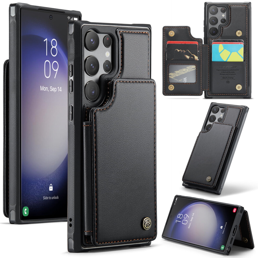 Caseme Leather Wallet Case For Samsung S23 Ultra 975221372628