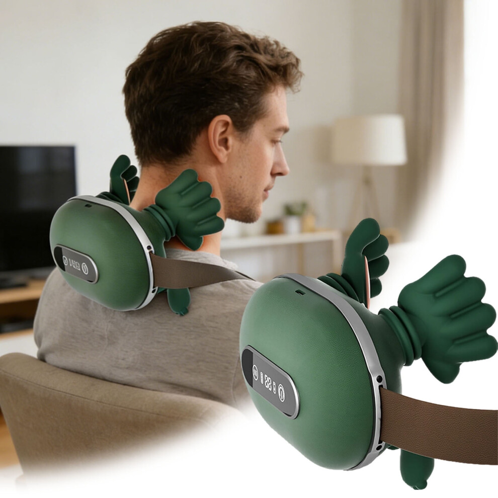 Shiatsu neck and back massager with heat 4D kneading