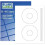 CD/DVD Photo Gloss Labels Inkjet Printer 100 Sheets 1