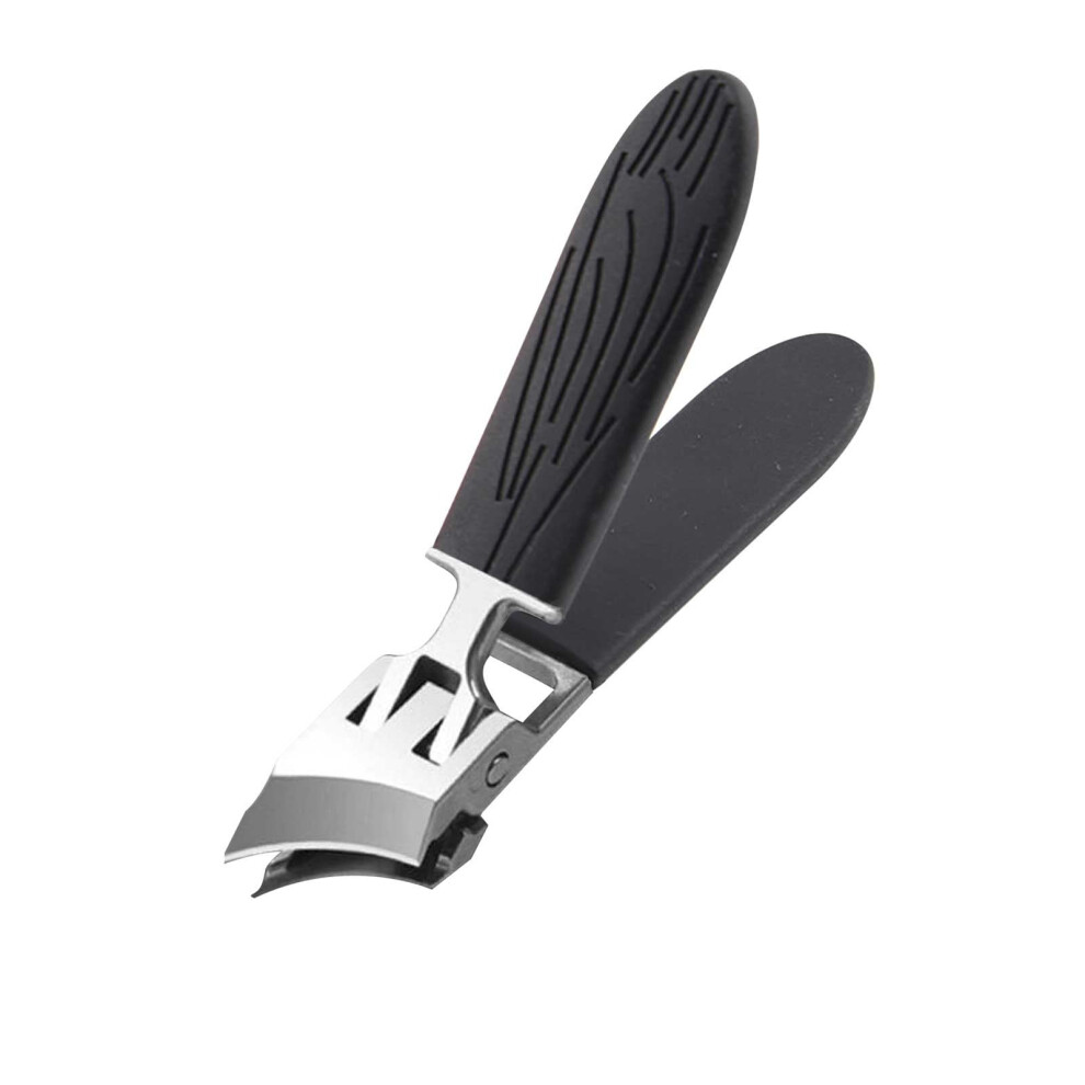 Stainless Steel Nail Clippers for Thick Nails, Wide Jaw,