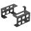 Under Desk Mount Bracket for Mini Computer and 1