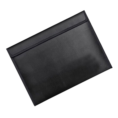 Fireproof Document Bag Waterproof Zipper Money File Bag