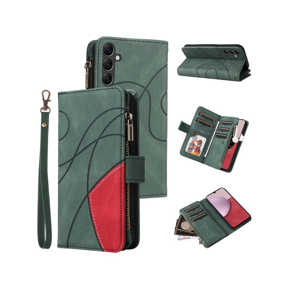 Pu Leather Wallet Case For Samsung Galaxy A14 5G 9-Card 975221374318
