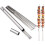 Edelstahl-Grillspieß-Set, 50-teilig, 30–35 cm 1