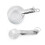 Ronde maatlepels PP 8-delige set 1