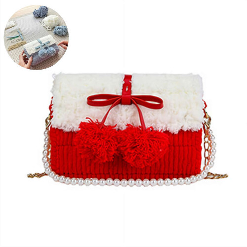 Knitting Crochet Handbag Kit for Beginners 1 Set