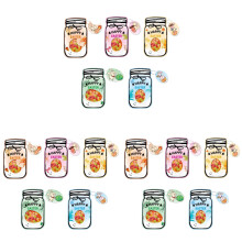 Easter Cards Set 60 pcs 5.91 x 3.54 in Candy Holder