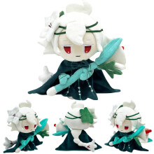 White Lily Cookie Plush Doll Soft Stuffed Toy 10.6 in