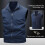 Wendbare, ärmellose Herren-Arbeitsjacke, einfarbig, 1-teilig 1