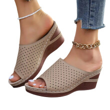 Willtoo Women's Wedge Sandals with Arch Support