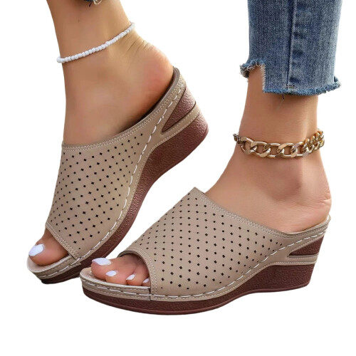 Willtoo Women's Wedge Sandals with Arch Support