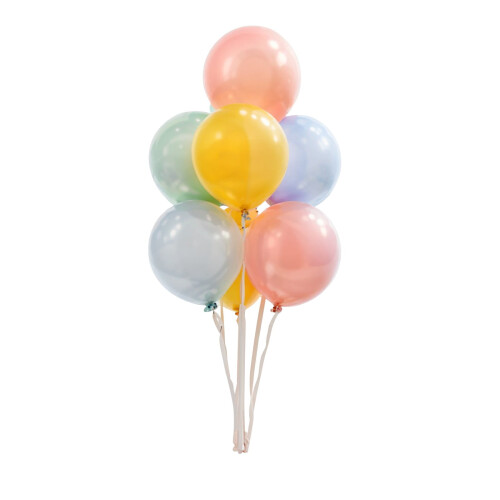 Macaronkleurige, explosiebestendige macaronset (100 stuks)