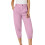Women's Purple Capri Pants with Pockets, Size M 1