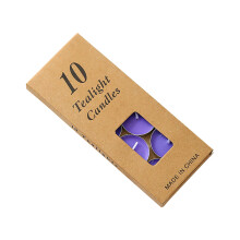 Tea Light Candles, Paraffin Wax Candles, Romantic Scented Wedding Tea Lights, Small Enamel Candle Gift Box, Long Burning Aromatic Presentation Decor