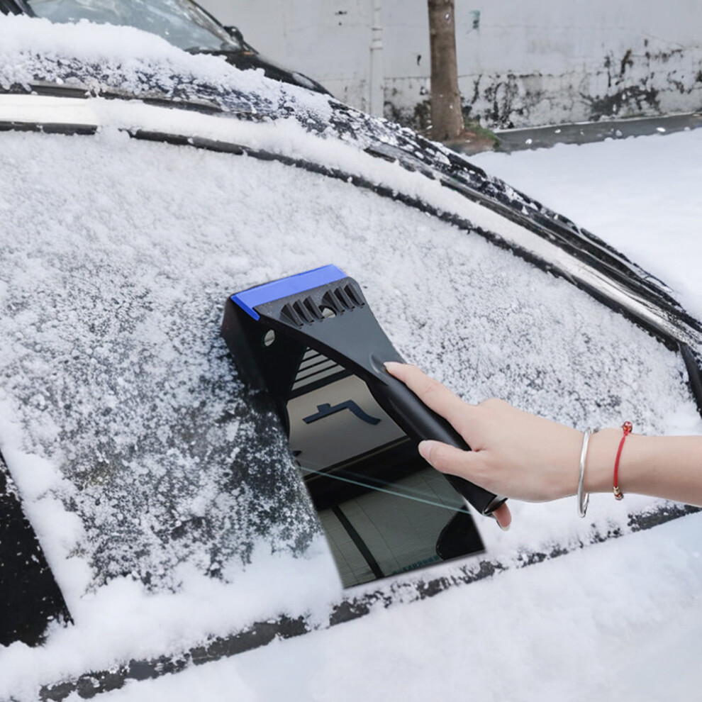 Car Snow Shovel Ice Scraper Brush For Windshield Defrosting 971050661346