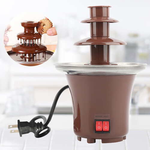 Electric Chocolate Fountain Machine 3-Tier