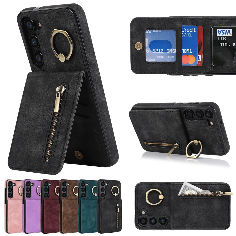 Samsung Galaxy S23 Case Rfid-Blocking Pu Leather Wallet 919886092408
