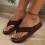 Braune Damensandalen für den Sommer, Größe 8,5 7