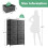 Fabric Dresser with 10 Drawers Grey 4