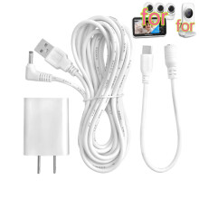 13ft 5V Charger compatible with HelloBaby Camera Monitor HB66/HB50/HB6550 Baby Camera