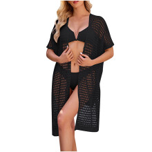 Women's Crochet Cover-Up Cardigan for Beach Vacation