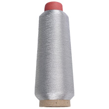 1 Roll Embroidery Thread with Metallic Luster DIY Polyester Wide Application Cross Stitch Sewing Thread Spool for Home