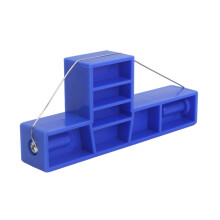 Clay trim tool T-shaped ceramic beveling cutter