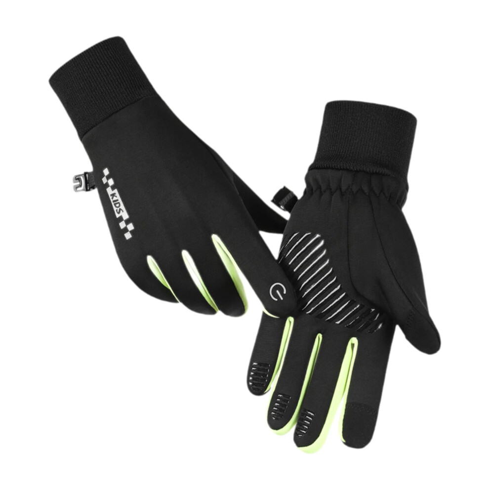 Kids Winter Gloves Touchscreen Anti-Slip Fleece Liner 971050390192
