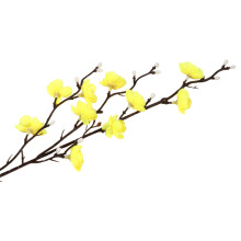 Plum Blossom Iron-On Patch Floral Embroidered 21.26 inch