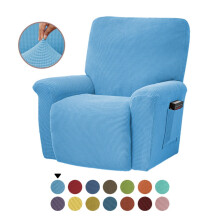 Recliner Chair Covers Recliner Covers Stretch Couch Cover Slipcovers 4 Piece Furniture Protector with Elastic Bottom for Dog,Kids