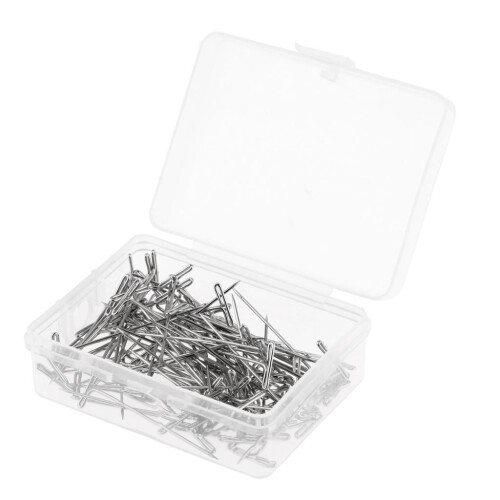 Stainless Steel T-Pins for Blocking Knitting Sewing 100 Pack