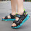 Kinder-Sommersandalen, grün, Größe 5 2