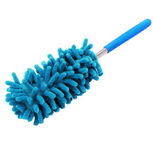Telescopic Microfiber Car Duster, 25" Extendable Chenille Dust Wand for Dashboard & Blinds – Scratch-Free, Washable, Lightweight – Compatible with