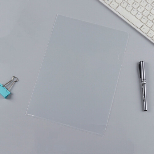 Clear Plastic L-Type Document Sleeves A4 1pc
