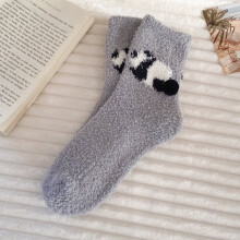 Willtoo Socks for Women Fun Animal Themed Fuzzy Sock Cute Cozy Warm Fluffy Slipper Sock for Winter Home