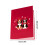Carte de Saint-Valentin artisanale avec chien en 3D pop-up 3