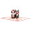 Carte de Saint-Valentin artisanale avec chien en 3D pop-up 6