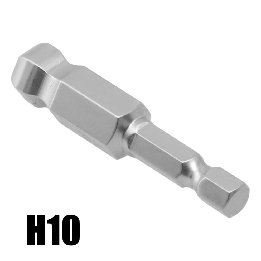 50Mm Ball End Hex Screwdriver Bit Magnetic Hexagon Head Wrench Metric Electric Screwdriver Bit H1.5-H6.0, H10 For Electric Screwdrivers & Tools 9448990738090