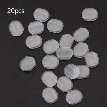 Earring Pads Silicone Comfort Clip Back 20 Pieces
