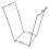 Support de sac poubelle portable en fer 5