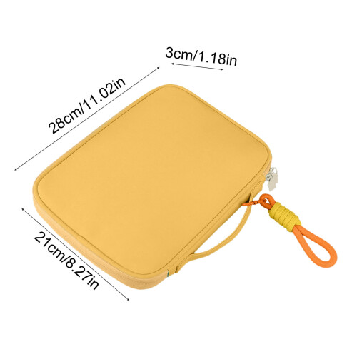 Nylon Tablet Sleeve Organizer Bag 11 Inch Black 2