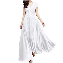 Women's White Wedding and Cocktail Dresses Size 5XL