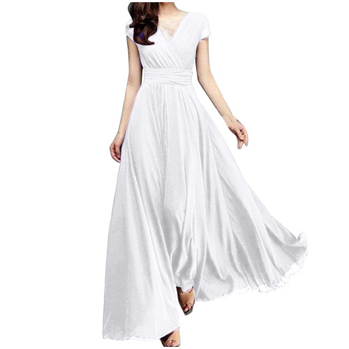 White Women's Cocktail Dress XL