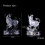 E Flash LED Crystal Puzzle Zodiac 3D Model Kit 3