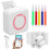 Portable Label Maker Printer Usb Label Printer White 16-Pcs 1