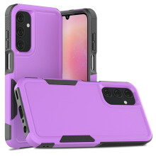 Defender Case for Samsung Galaxy A25 5G Purple Rugged